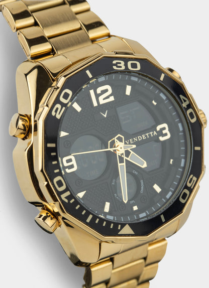 Apex Watch - Gold/Black
