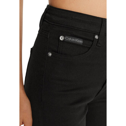 Calvin Klein Jeans Black Cotton Skinny Jean