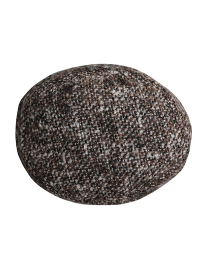 Dolce & Gabbana Brown Alpaca Wool Woven Bucket Hat