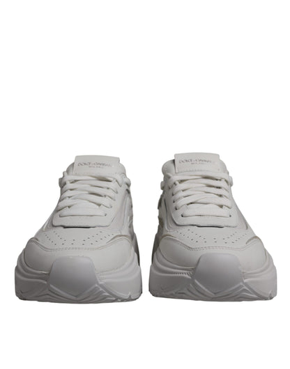 Dolce & Gabbana White Daymaster Low Top Sneakers Shoes