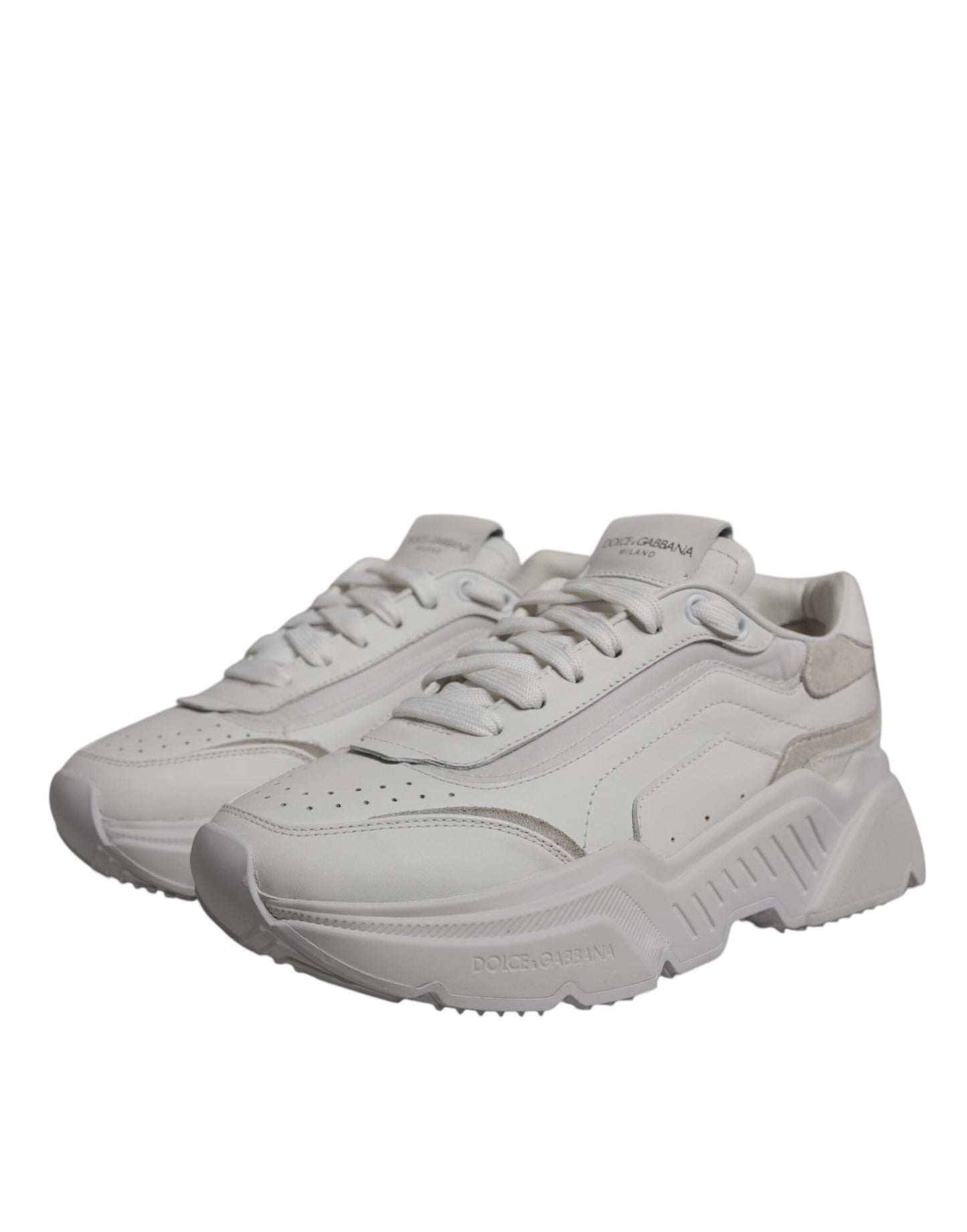 Dolce & Gabbana White Daymaster Low Top Sneakers Shoes