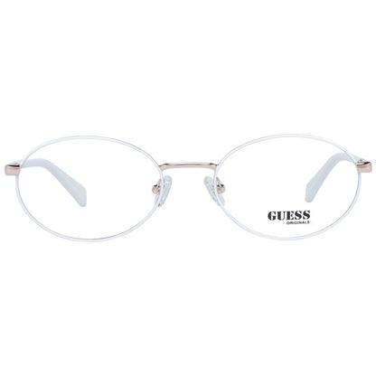 Guess White Metal Glasses (Frames)