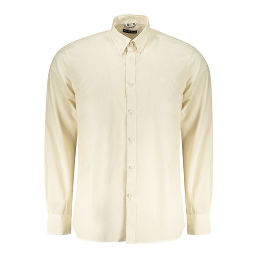 North Sails Beige Cotton Men Shirt