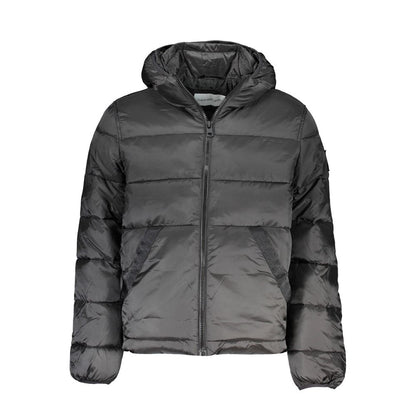 Calvin Klein Black Polyester Men Jacket