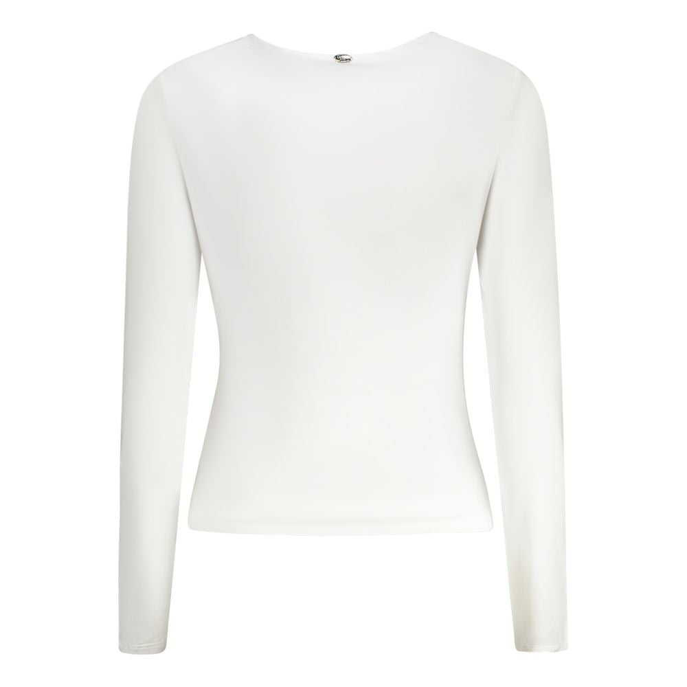 Guess Jeans White Polyester Women T-Shirt