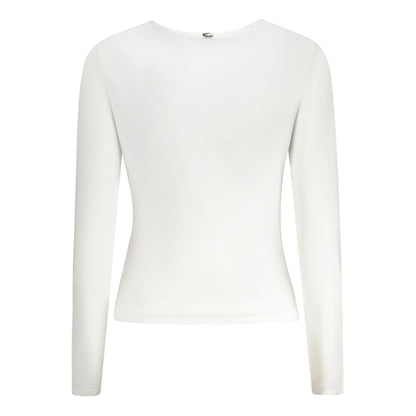 Guess Jeans White Polyester Women T-Shirt