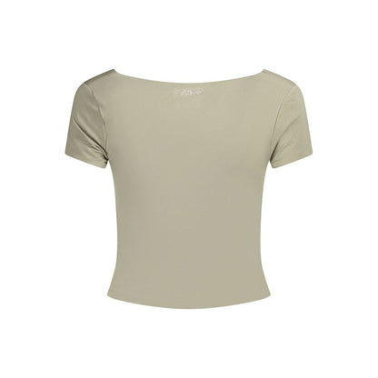 Guess Jeans Green Modal Women Top