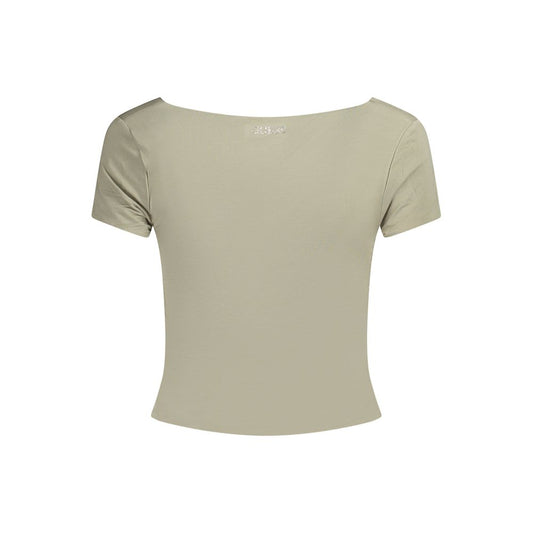 Guess Jeans Green Modal Women Top