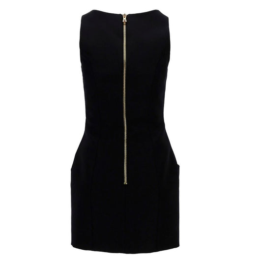 Balmain Black Wool Women's Dress