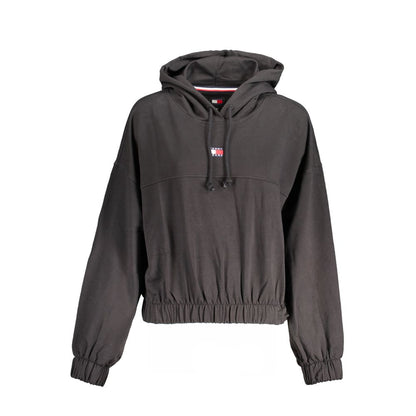 Tommy Hilfiger Black Cotton Women Sweater