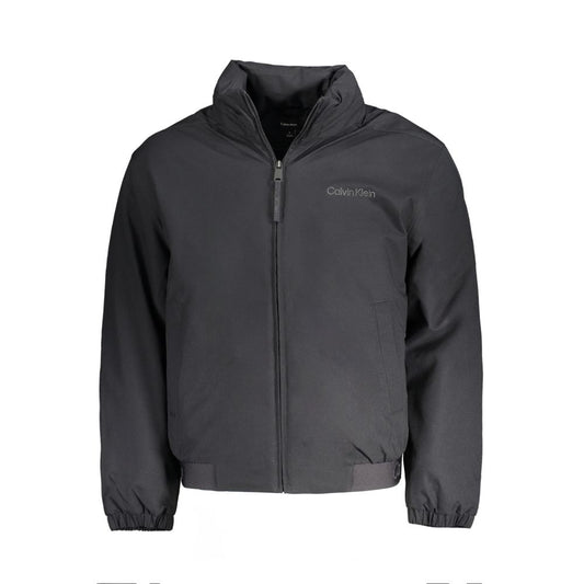 Calvin Klein Black Polyester Men's Jacket