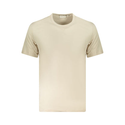 Calvin Klein Beige Cotton Men T-Shirt