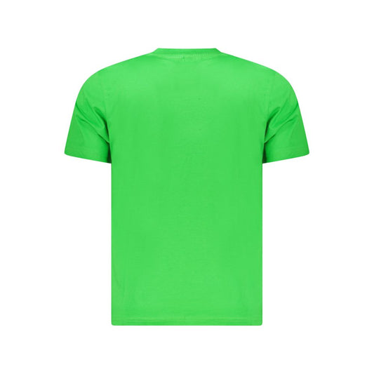 North Sails Green Cotton Men T-Shirt