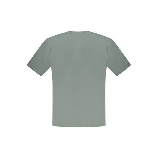 North Sails Green Cotton Men T-Shirt