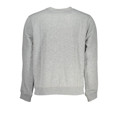 Calvin Klein Gray Polyester Men Sweater
