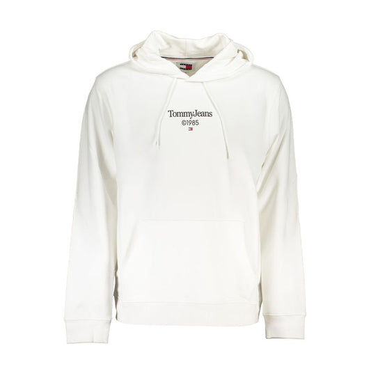Tommy Hilfiger White Cotton Men Sweater