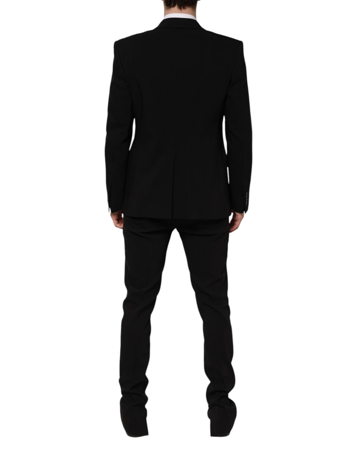 Dolce & Gabbana Black MARTINI Single Breasted 2 Piece Suit