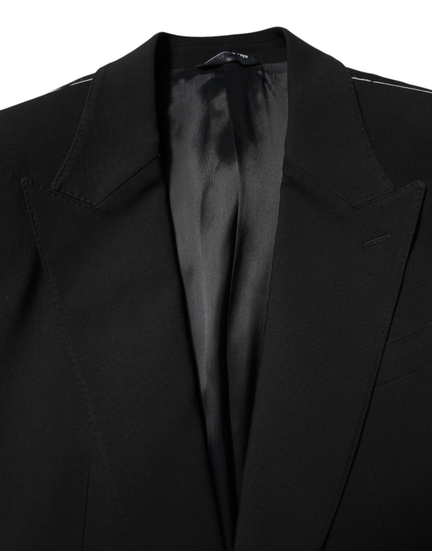 Dolce & Gabbana Black MARTINI Single Breasted 2 Piece Suit