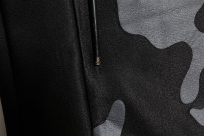 Dolce & Gabbana Black Camouflage Pullover Sweatshirt Sweater