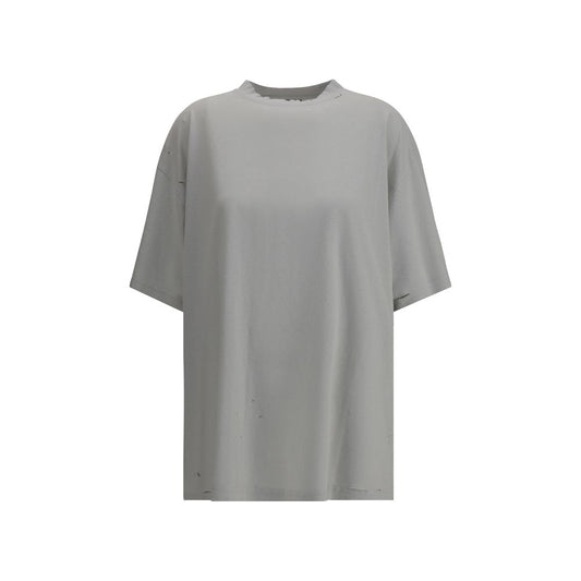 Balenciaga Gray Cotton T-Shirt
