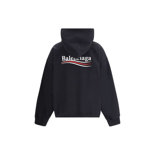 Balenciaga Black Cotton Sweatshirt