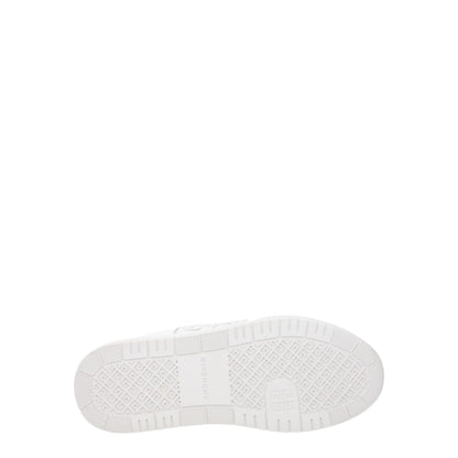 Givenchy White Leather Low Top Sneakers