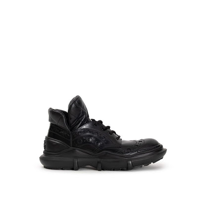 Dolce & Gabbana Black Leather Oxfords And Derbies