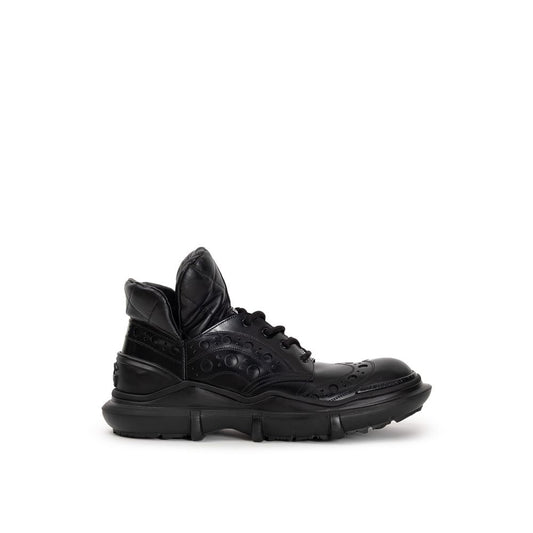 Dolce & Gabbana Black Leather Oxfords And Derbies