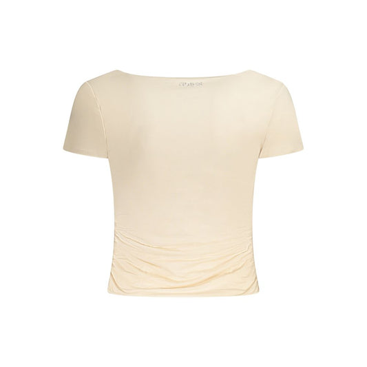 Guess Jeans Pink Modal Women Top