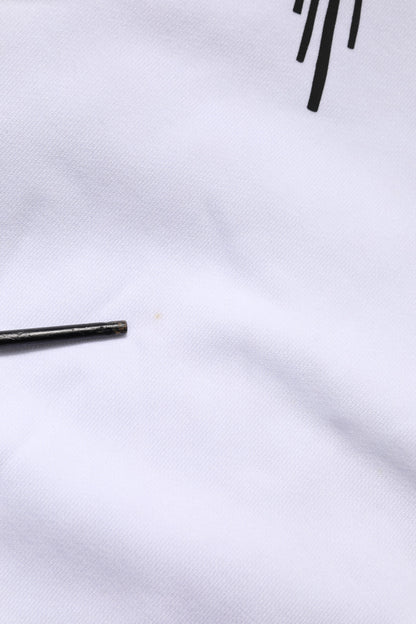 Dolce & Gabbana White Sacred Heart Hooded Sweatshirt Sweater