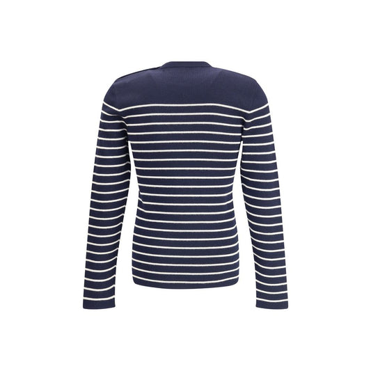 Prada Blue Fleece Wool Sweatshirt