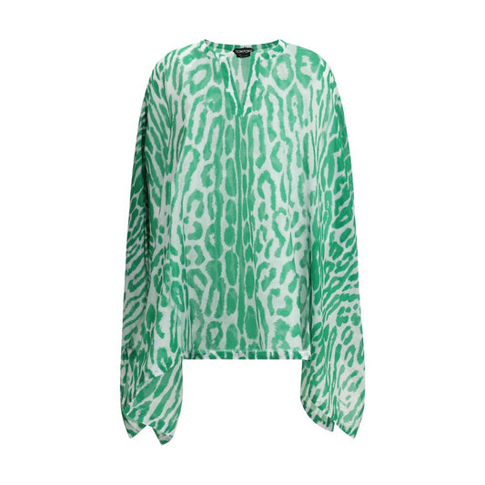 Tom Ford Green Cotton Casual Dress