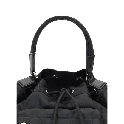 Gucci Black Polyamide Backet Bag