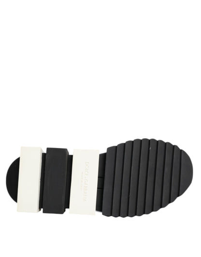 Dolce & Gabbana White Stars Sorrento Low Top Sneakers Shoes