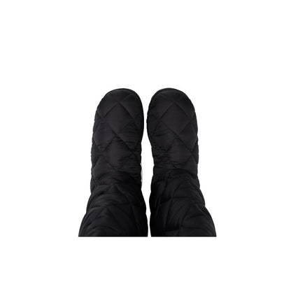 Dolce & Gabbana Black Nylon Men Boot