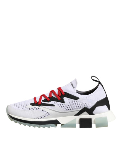 Dolce & Gabbana White SORRENTO Sport Stretch Sneakers Shoes