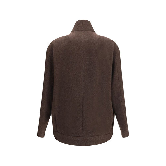 Giorgio Armani Brown Cashmere Coat