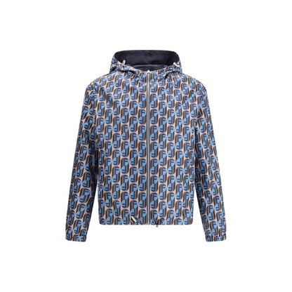 Fendi Multicolor Polyester Shell Jacket