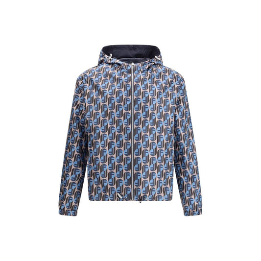 Fendi Multicolor Polyester Shell Jacket