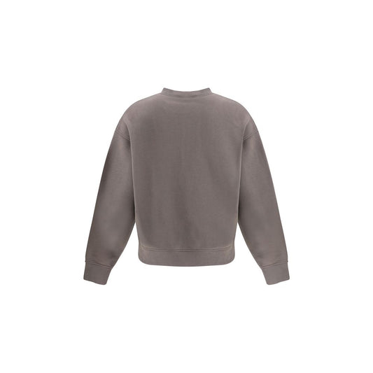 Palm Angels Brown Cotton Sweatshirt
