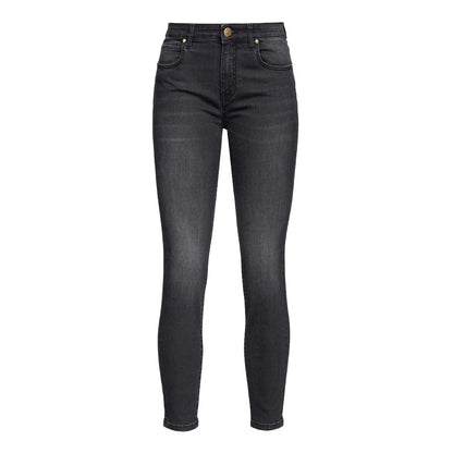 PINKO Black Cotton Jeans & Pant