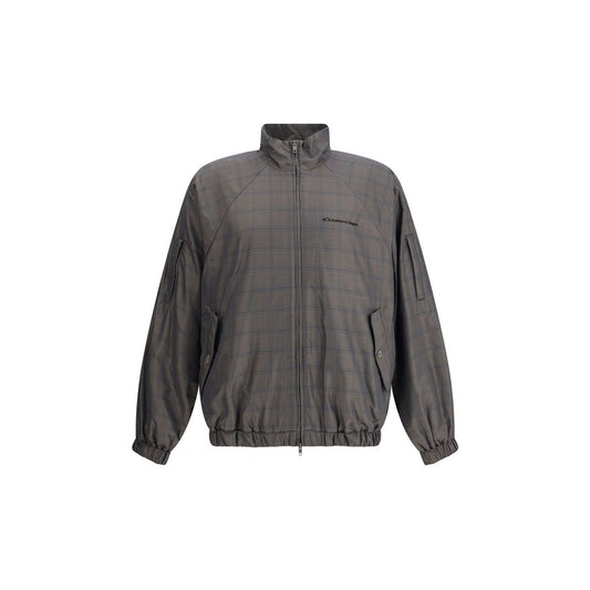 Balenciaga Brown Cotton Shell Jacket