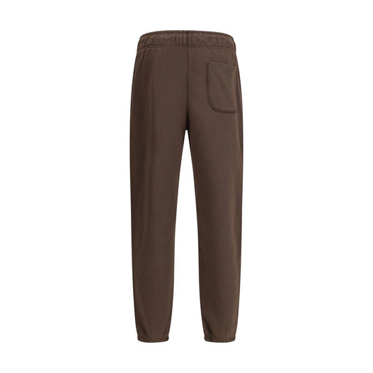 New Balance Elastic-waistband logo-patch track Pants