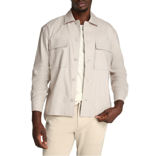 Calvin Klein Beige Lyocell Shirt