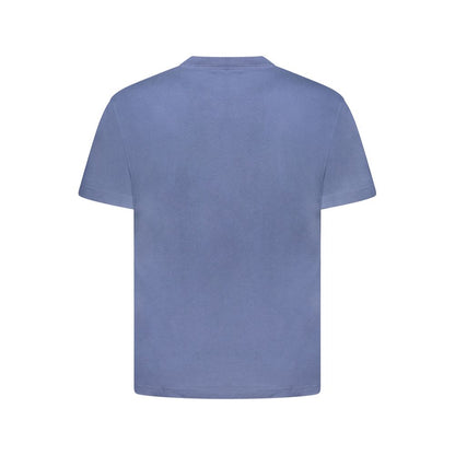 Vans Blue Cotton Men T-Shirt