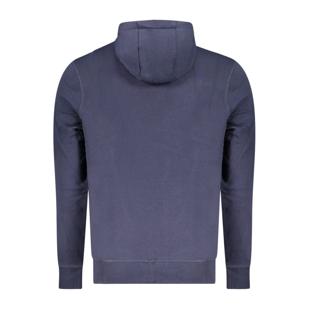 North Sails Blue Cotton Men's Hoodie