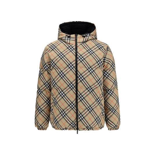 Burberry Black Polyester Coat