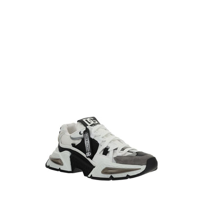 Dolce & Gabbana Multicolor Nylon Athletic Sneakers