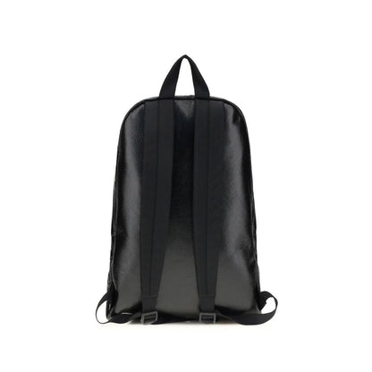 Balenciaga Explorer Backpack with printed stickers