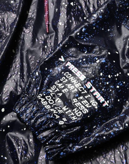 Dolce & Gabbana Blue D&G Game Hooded Men Sweatshirt Sweater